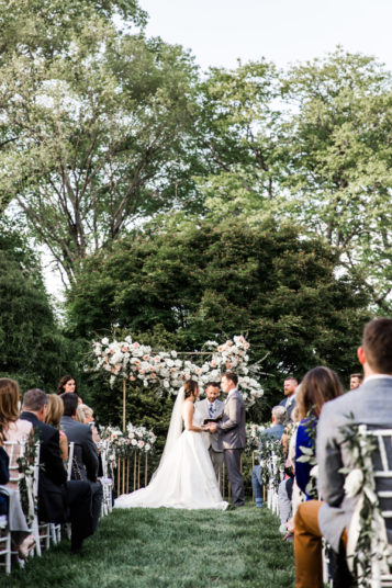 Wedding Ceremony in Serenity Gardens